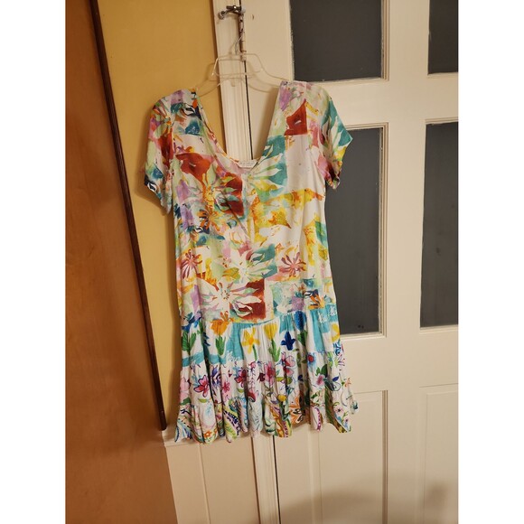Jam's World 50 Years Hawaii Pinwheel Pattern Dress Size S - Picture 1 of 9